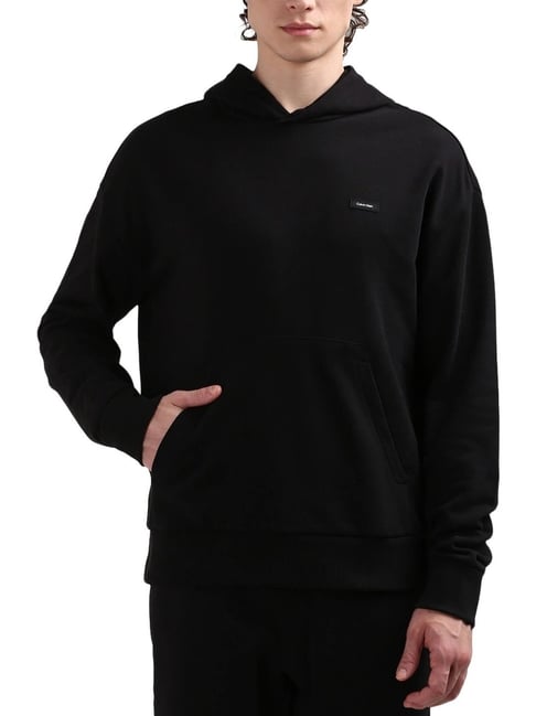 Calvin Klein Black Cotton Comfort Fit Sweatshirt-picture-21