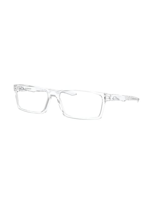 OAKLEY Men Rectangle Clear Frames 0OX806080600357
