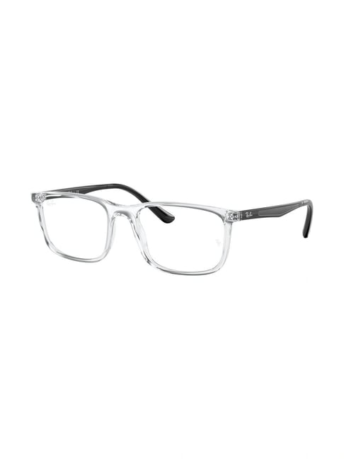 Mens ray ban clear glasses best sale