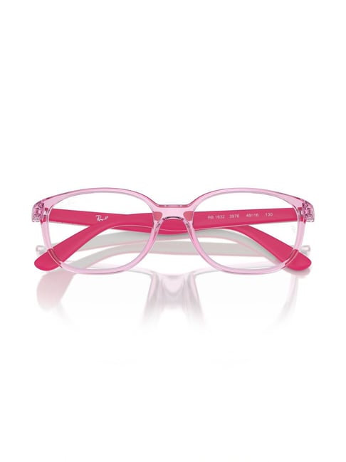 Buy Ray-Ban Pink Rectangular Eye Frames for Kids at Best Price