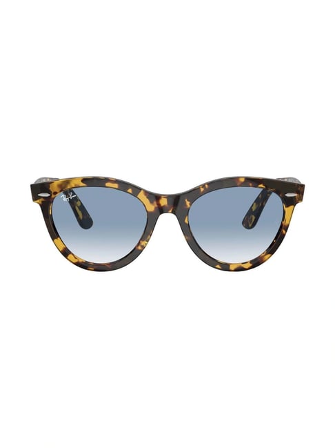 Buy Ray-Ban Blue Cat Eye Gradient Unisex Sunglasses at Best Price
