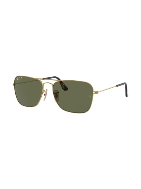 Ray-Ban Green Square Polarized Unisex Sunglasses-picture-20