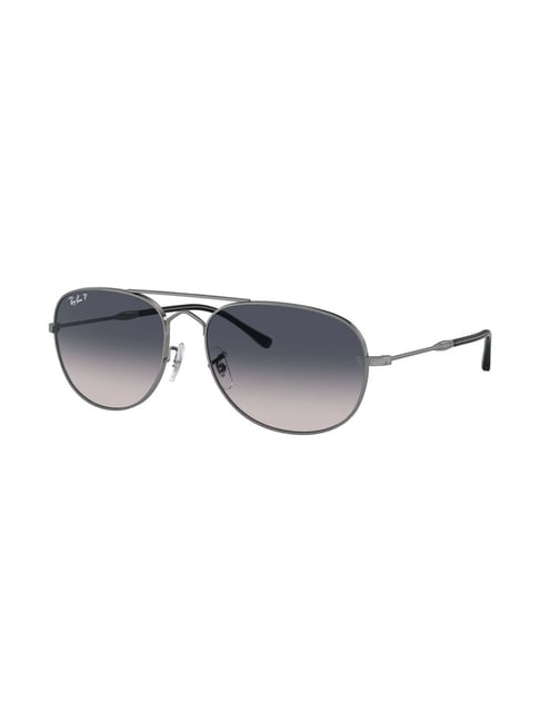 Buy Ray-Ban Blue Aviator Polarized Unisex Sunglasses at Best Price