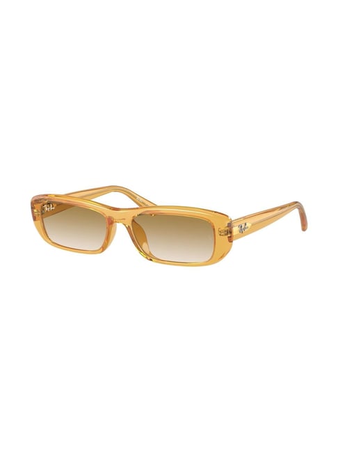 Ray-Ban Brown Rectangular Gradient Unisex Sunglasses-picture-19