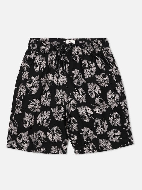 Pepe Jeans Kids Black Printed Shorts-picture-30