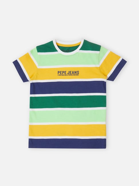 Pepe Jeans Kids Multicolor Striped T-Shirt-picture-44