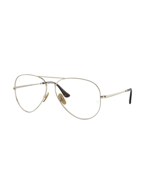 Buy Ray-Ban Gold Aviator Unisex Eye Frames at Best Price Tata CLiQ