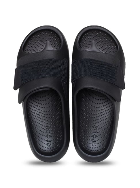 Crocs Men's Mellow Black Slides-picture-23