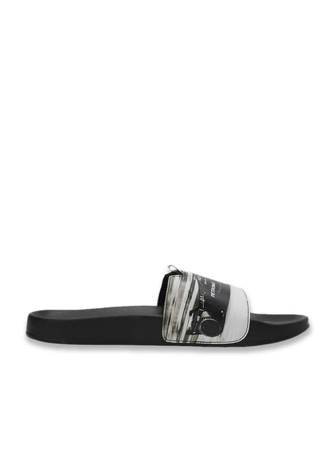 Puma Men's Mercedes-AMG Petronas Formula 1 Leadcat 2.0 Black Slides