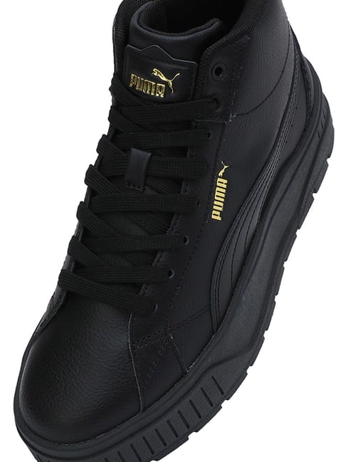 Puma Women's Karmen II Black Ankle High Sneakers - Main Image