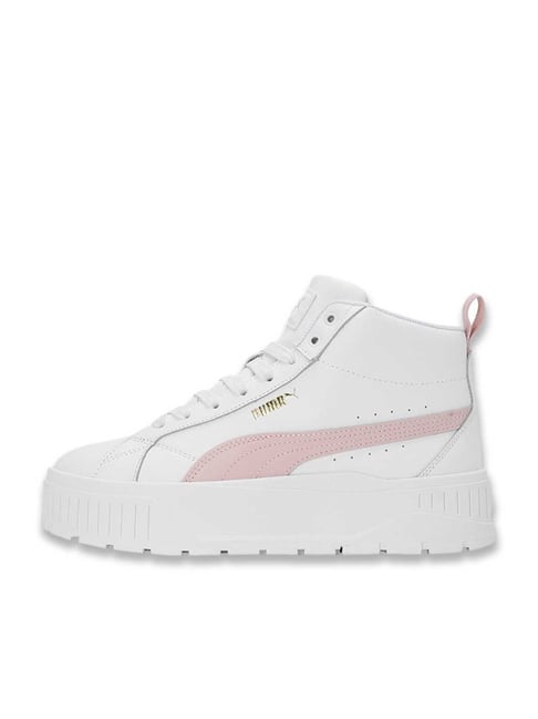Buy Puma Women's Karmen II White Ankle High Sneakers for Women at