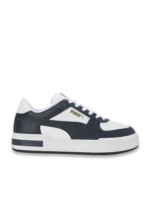 Puma Men's CA Pro Classic White & Navy Casual Sneakers