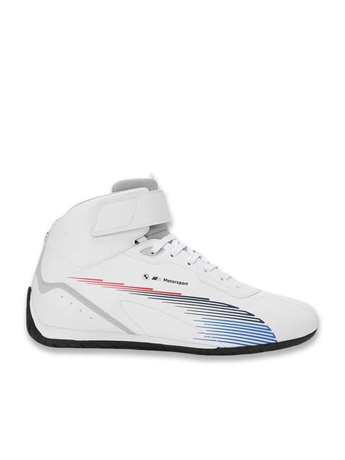 Puma Men's BMW Motorsport Neo Cat Mid 2.0 White Ankle High Sneakers