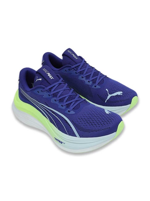 Buy Puma Men's MagMax NITRO Nitro Blue Running Shoes for Men at