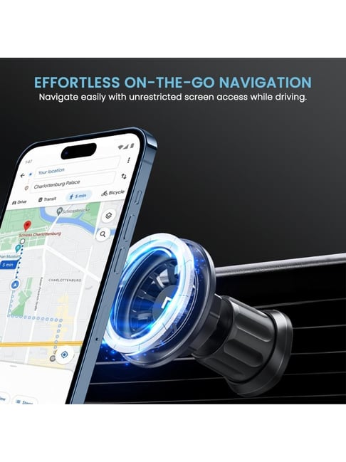 Portronics Magnetic Mobile Phone Mount Magnetic Cell Phone Pouch