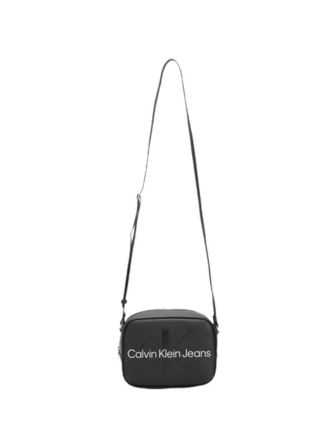 Calvin klein sculpted monogram camera bag online