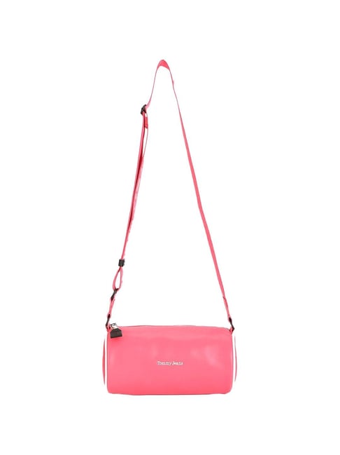 TOMMY HILFIGER Tjw Stadium Laser Pink Duffle Bag