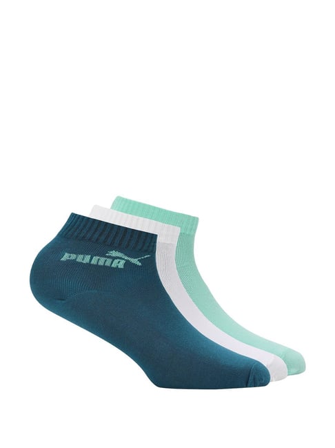 Puma Multicolor Cotton Logo Socks Set of 3-image-47