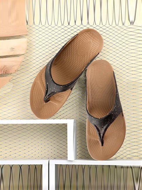 Red Tape Men's Brown Flip Flops-picture-21