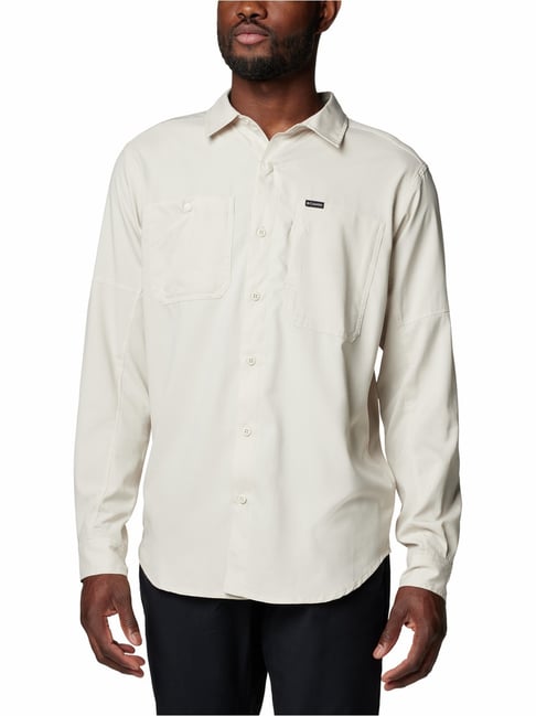 Columbia Beige Regular Fit Shirt-image-26