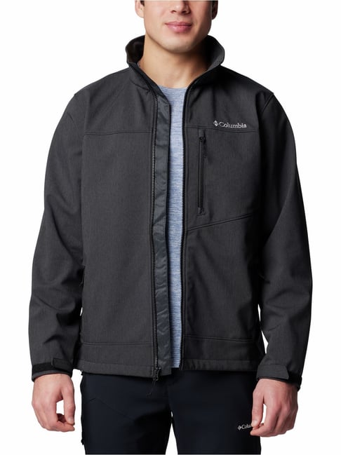 Buy Columbia Black Heather Regular Fit Sports Jacket for Mens