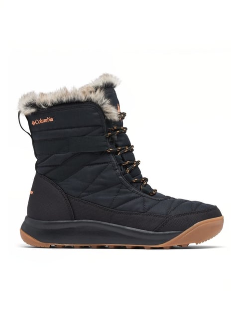 Columbia black snow boots best sale