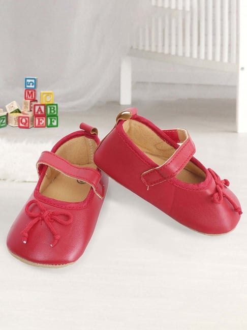 Baby Moo Kids Pink Casual Mary Jane Shoes