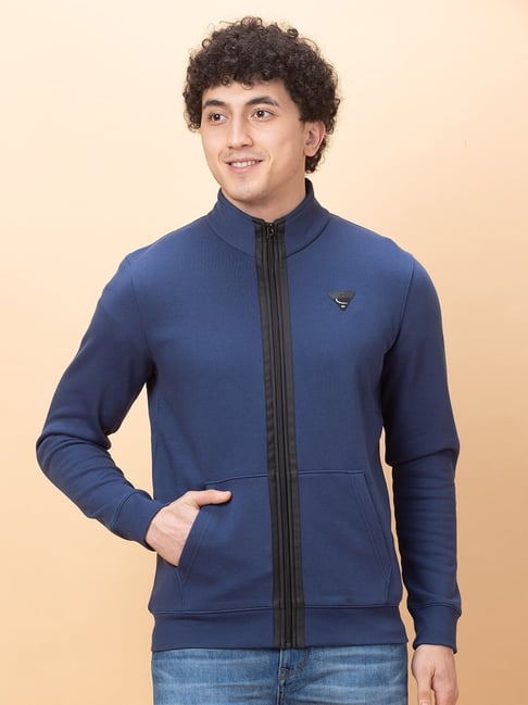 Being Human Navy Regular Fit Jacket-picture-36