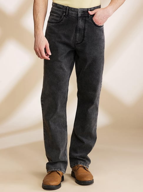 Buy Being Human Dark Grey Bootcut Jeans for Mens Online Tata CLiQ