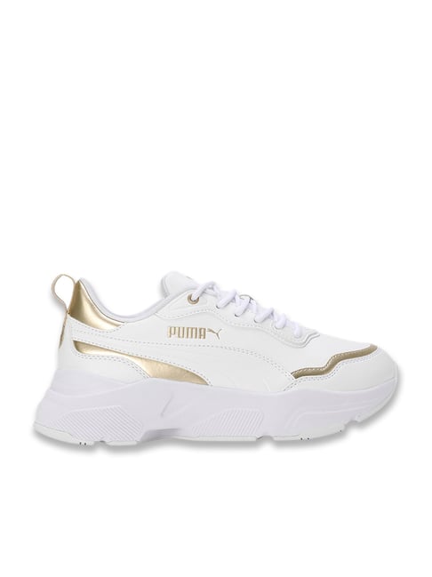 Buy Puma Women's Cassia Rose Metallic Dream White Sneakers for