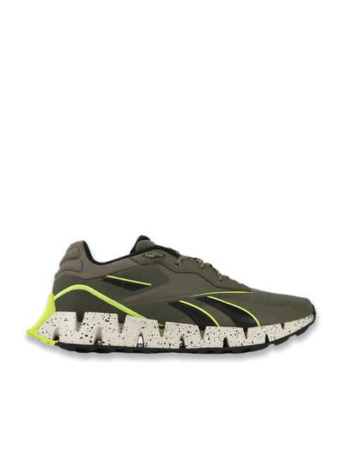 Buy Reebok Men s Zig Dynamica 4 Adventure Green Running Shoes for Men at Best Price Tata CLiQ