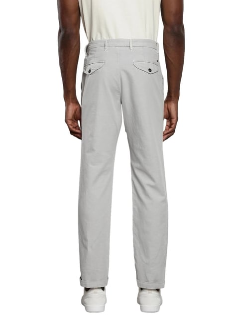 Tommy Hilfiger Grey Slim Fit Chinos