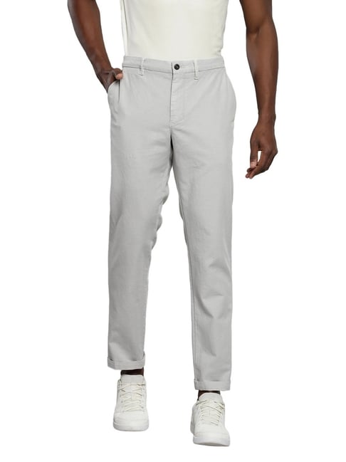 Tommy Hilfiger Grey Slim Fit Chinos