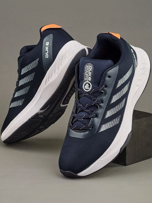 Duke Men's Navy Running Shoes