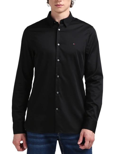 Tommy Hilfiger Black Regular Fit Shirt