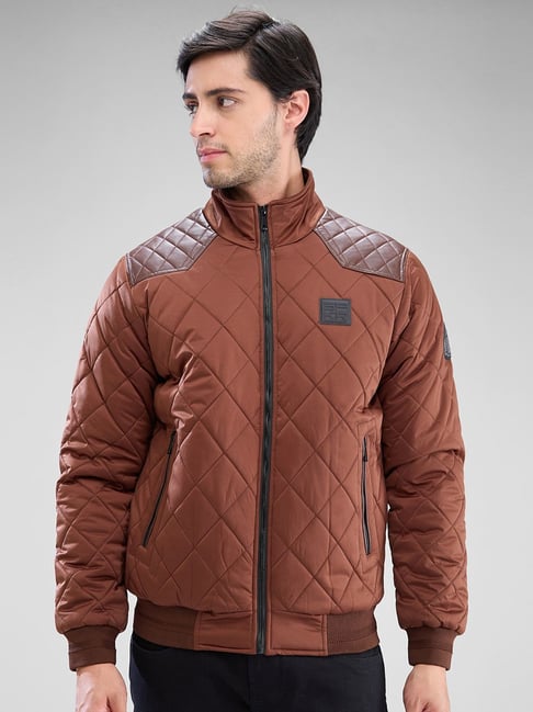 Spykar Brown Regular Fit Jacket-picture-11