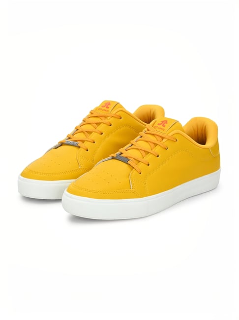 Buy Off Limits Men's SKYLINE Yellow Casual Sneakers for Men at