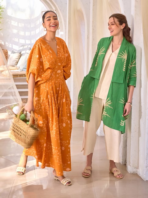 Buy House of Fett Samode Printed Jumpsuit for Women Online @ Tata