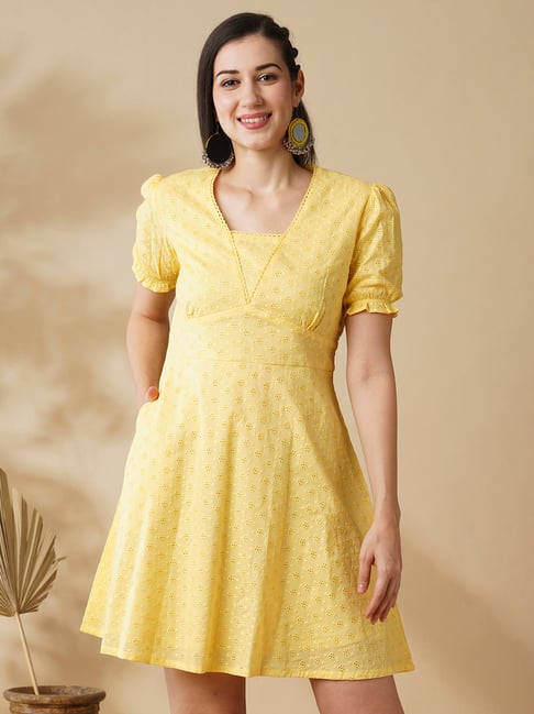 sachin and babi light blue dress Buy Closet London Printed Gathered Neck A Line Dress In Magenta