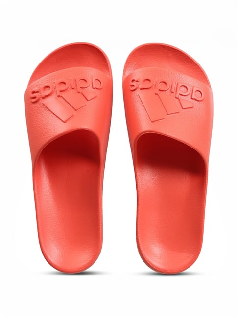 Adidas Men's Aquo Red Slides-image-38