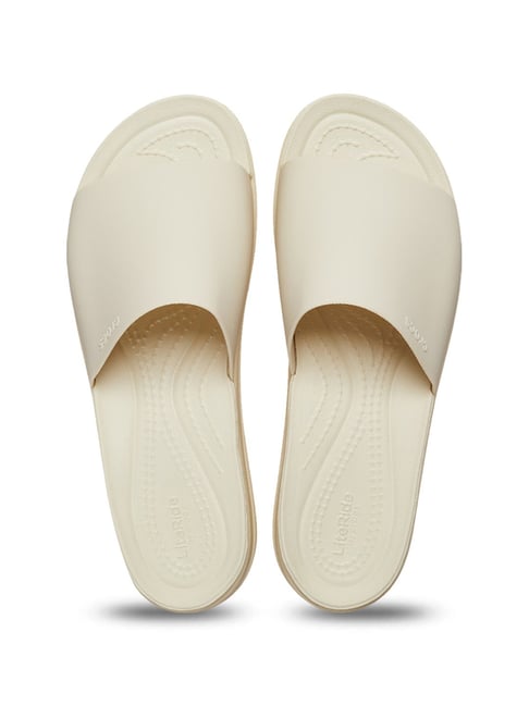 Slide Sandal Off White Slides Women Buy Crocs Women's Brooklyn Off