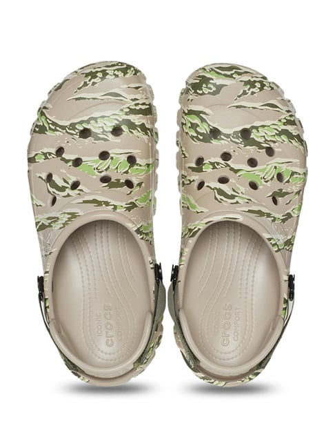 Buy Crocs Men's Off Road Beige Back Strap Clogs for Men at Best