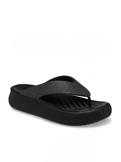 Crocs wedge flip flops on sale