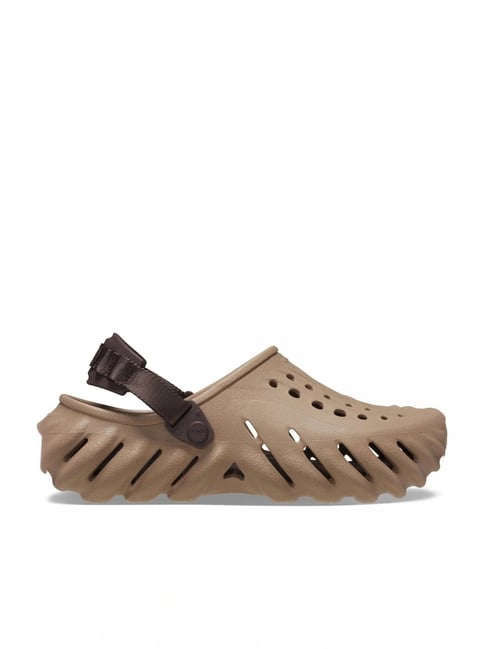 Crocs Men's Echo Beige Back Strap Clogs