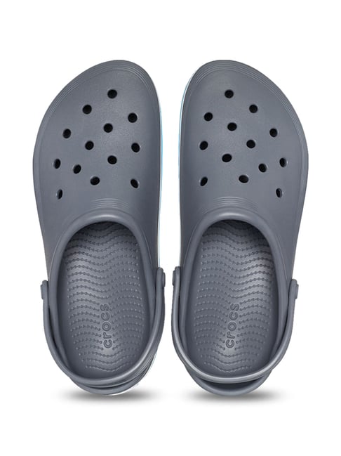 Crocs Men's Off Court Blue Back Strap Clogs