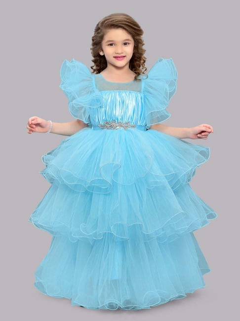 strapless open back dress Spaghetti Straps A-Line V-neck Floor-length Pink Tulle Long Prom Dress,MP583 main image 1