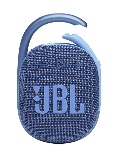 JBL Clip 4 Eco, 10W Wireless Portable Bluetooth Speaker with Pro Sound Dust & Waterproof (Blue)