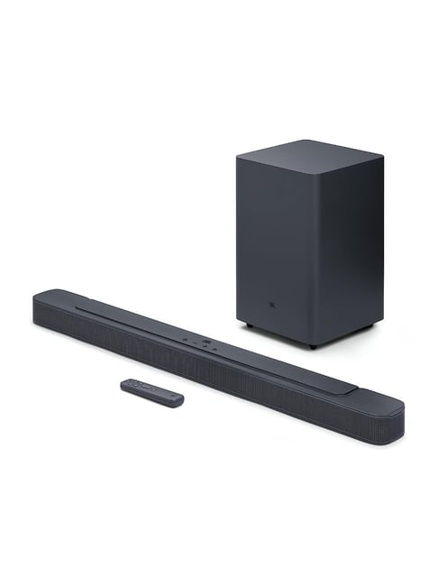JBL Bar 2.1 Deep Bass MK2, 300W Soundbar with 6.5 inch Down-Firing Wireless Subwoofer (Black)