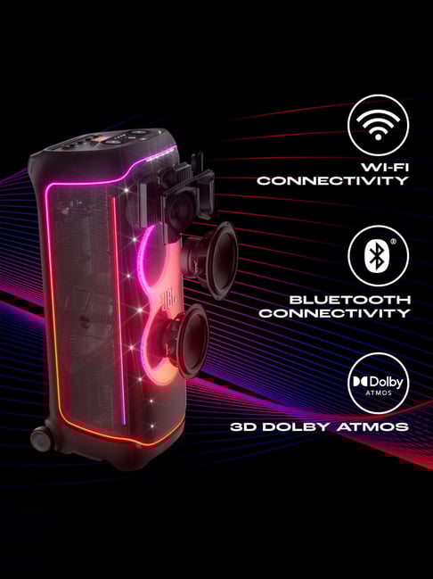 JBL Partybox Ultimate, 1100W Portable Party Speaker(Black)