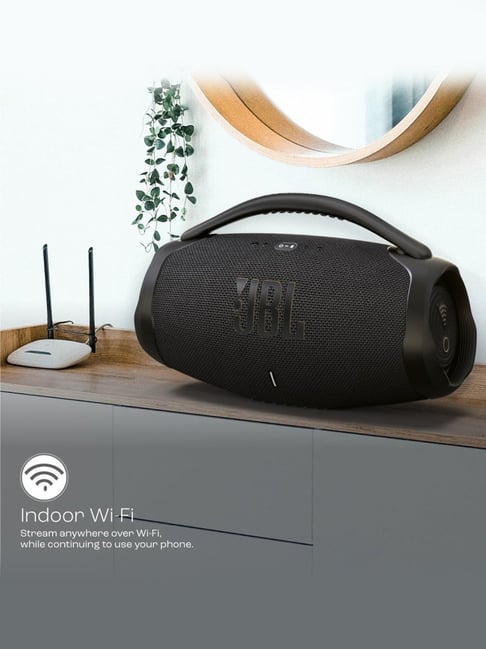 JBL Boombox 3, 180W Wireless Portable Bluetooth Speaker with 24H